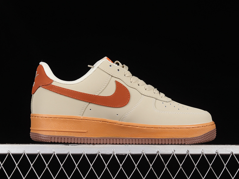 Air Force 1 Low 07 Light Khaki/Brick Red/Orange 5