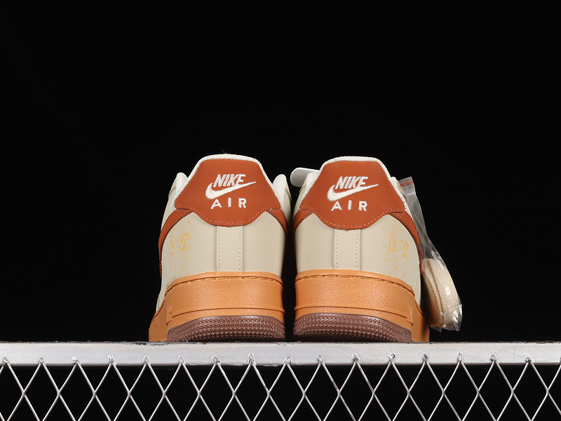 Air Force 1 Low 07 Light Khaki/Brick Red/Orange 7