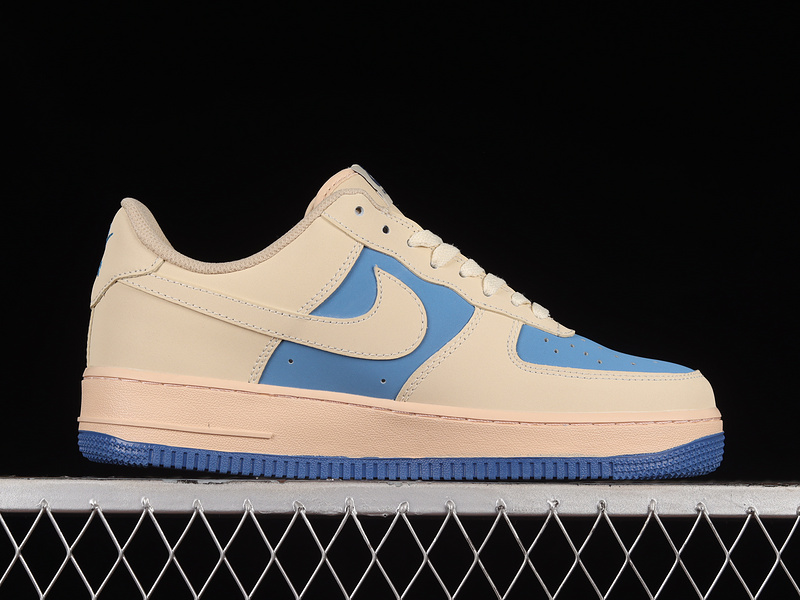 Air Force 1 Low 07 Light Khaki/Light Khaki/Blue 17