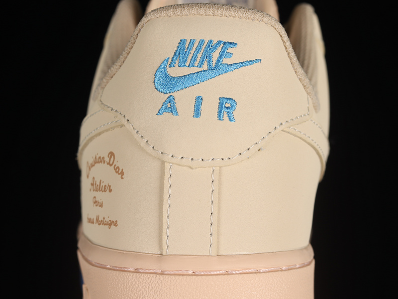 Air Force 1 Low 07 Light Khaki/Light Khaki/Blue 25