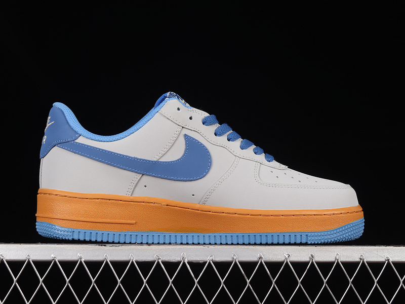 Air Force 1 Low 07 Grey/Dark Blue/Brown 17