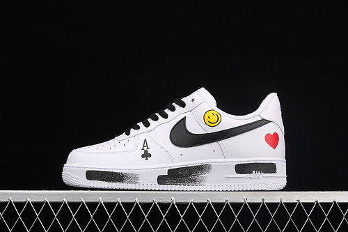 Nike Air Force 1 '07 Low White/Black/Yellow/Red 25