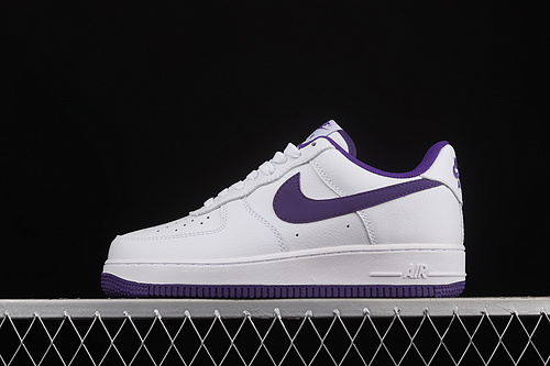 Air Force 1 Low 07 White/White/Dark Puple 13