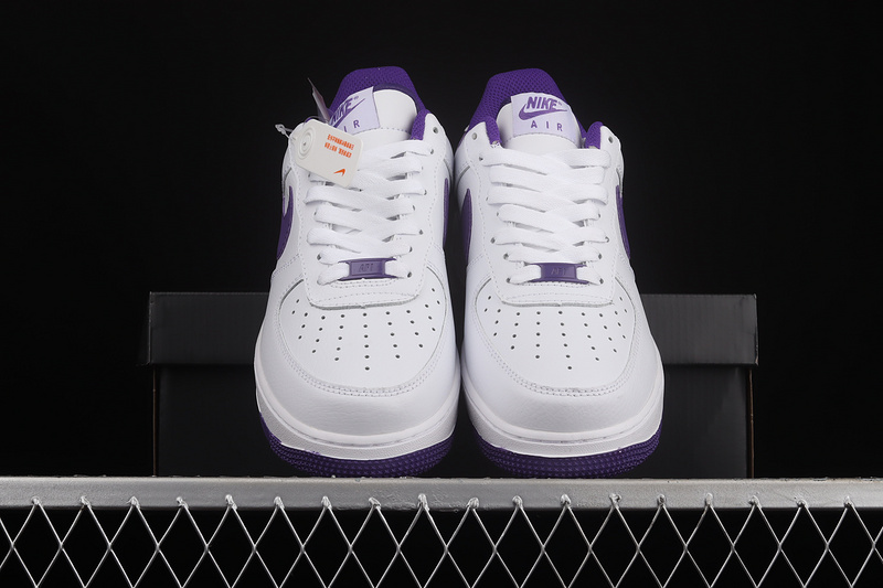 Air Force 1 Low 07 White/White/Dark Puple 15