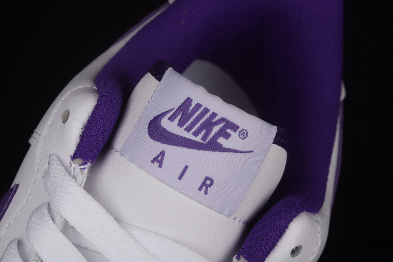 Air Force 1 Low 07 White/White/Dark Puple 25