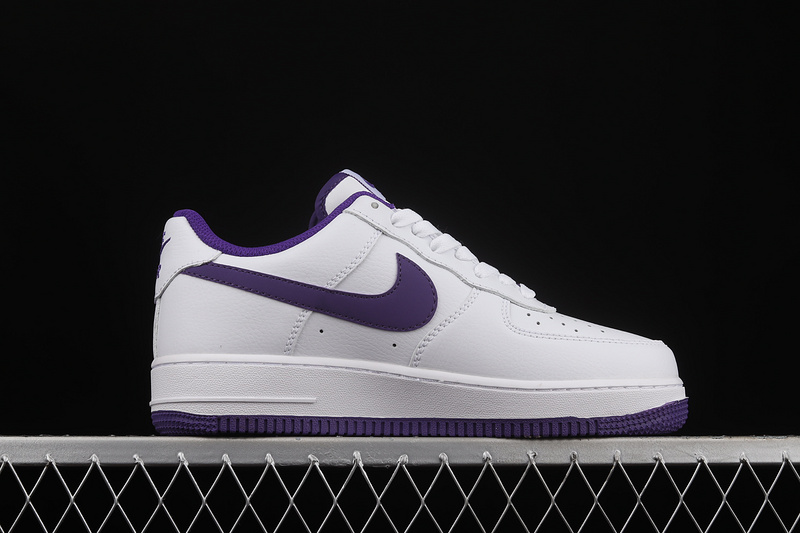 Air Force 1 Low 07 White/White/Dark Puple 29