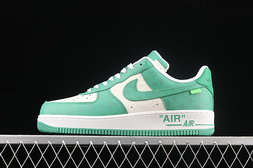 Air Force 1 Low 07 X L*V White/White/Green 7