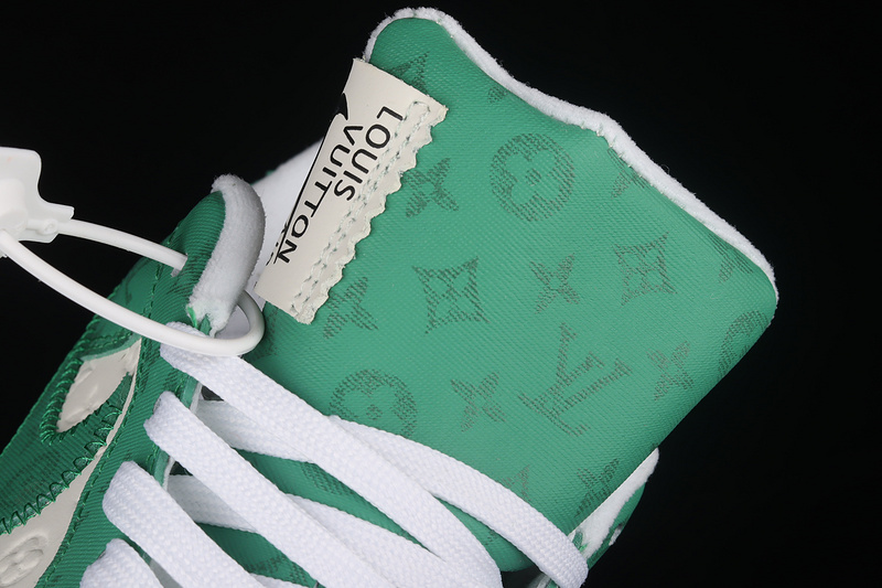 Air Force 1 Low 07 X L*V White/White/Green 23