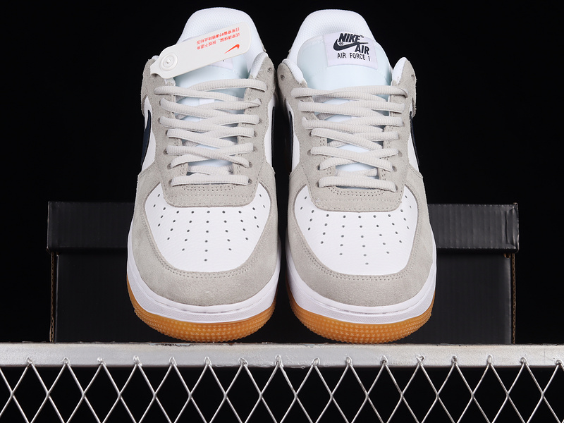 Air Force 1 Low 07 White/Light Grey/Dark Blue 23