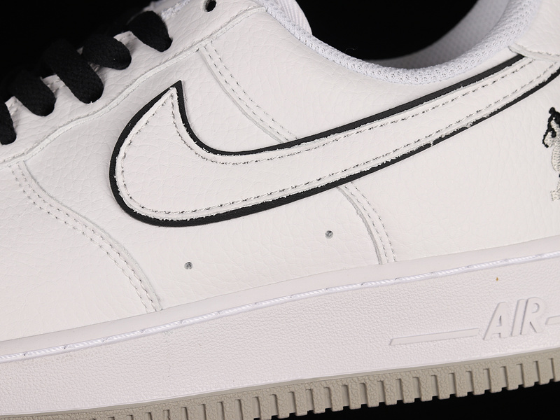 Air Force 1 Low Premium Four Horsemen Pe White/White/Black 5