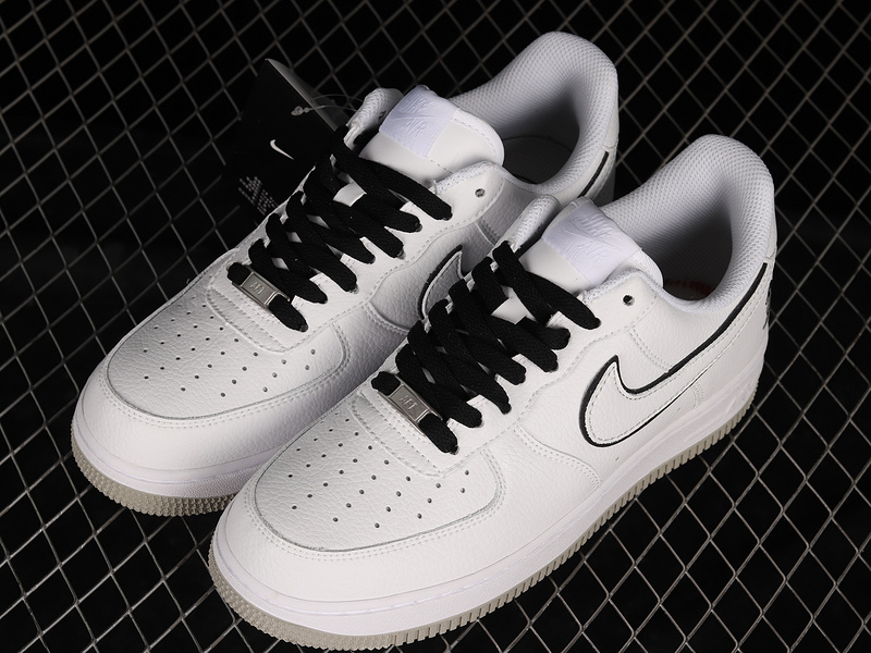 Air Force 1 Low Premium Four Horsemen Pe White/White/Black 7