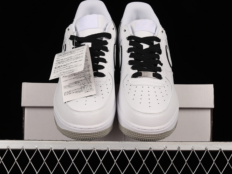 Air Force 1 Low Premium Four Horsemen Pe White/White/Black 19