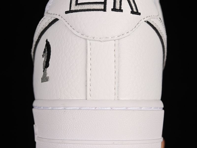 Air Force 1 Low Premium Four Horsemen Pe White/White/Black 21