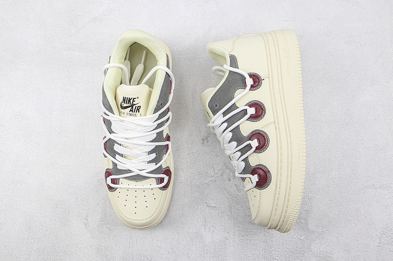 Air Force 1 Low Vibe Cream White/Cream White/Dark Grey 9