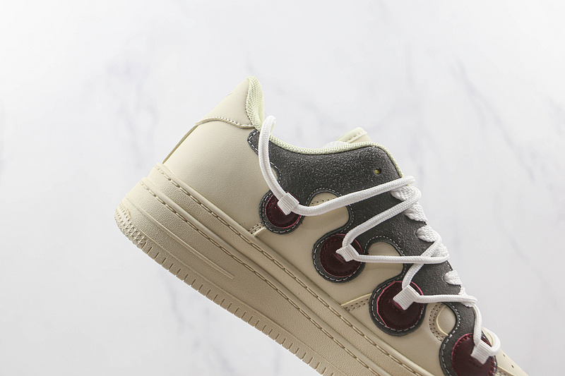 Air Force 1 Low Vibe Cream White/Cream White/Dark Grey 11