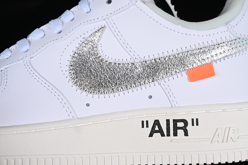 Off White Nike Air Force 1 '07 Low Complexcon White/Grey/Black 21