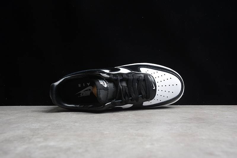 Air Force 1 Low Tuxedo Black/Black/White 17