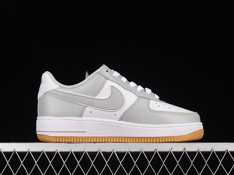 Air Force 1 Low White/Light Grey/Gum 3