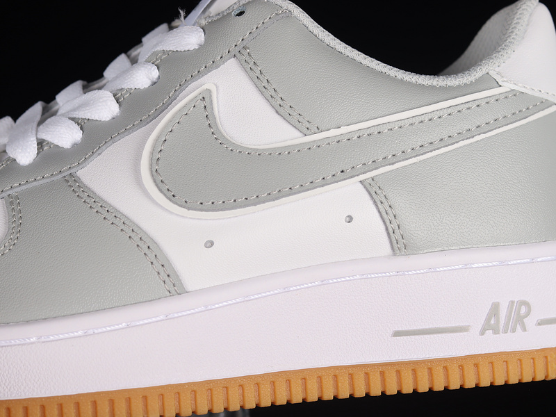 Air Force 1 Low White/Light Grey/Gum 17