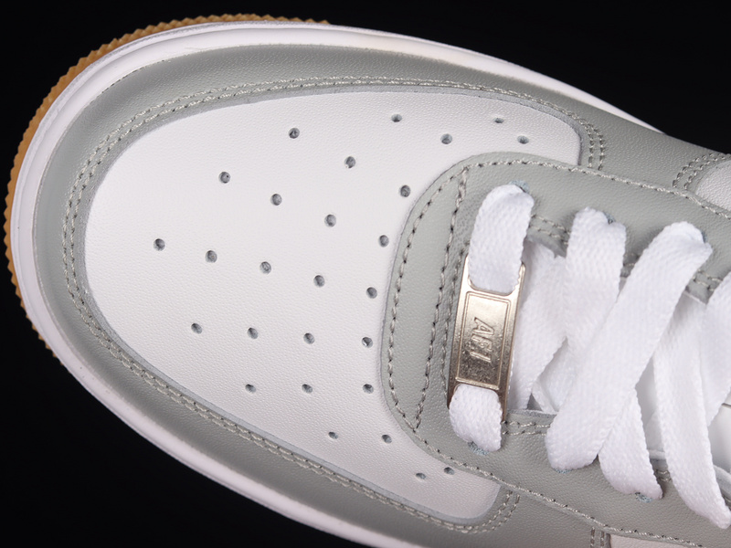 Air Force 1 Low White/Light Grey/Gum 19