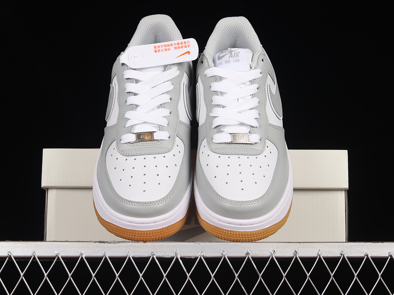 Air Force 1 Low White/Light Grey/Gum 29