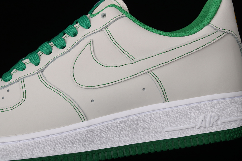 Air Force 1 Low Light Gray/Yellow/Green 9