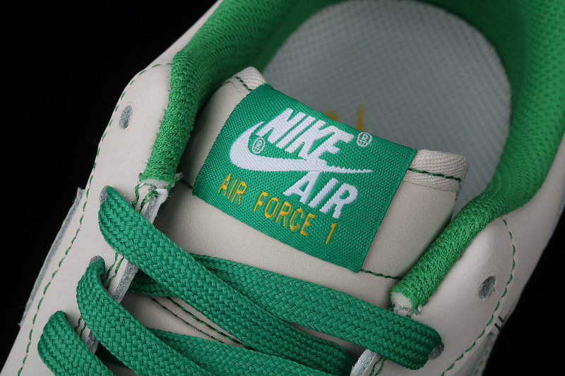 Air Force 1 Low Light Gray/Yellow/Green 29