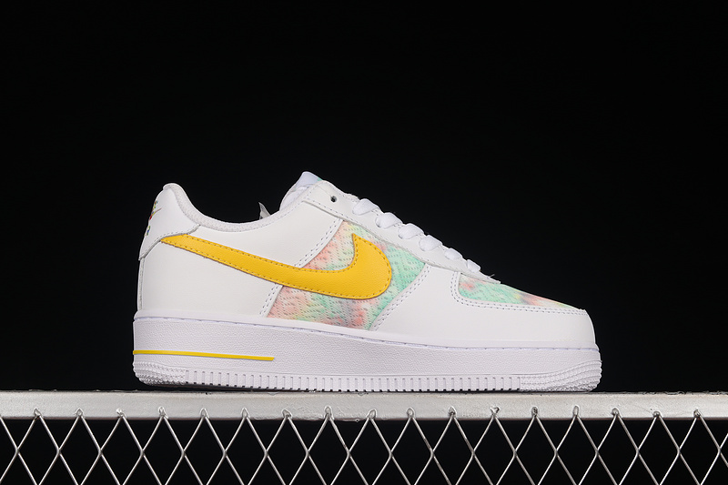 Air Force 1 Low 07 White/White/Yellow 7