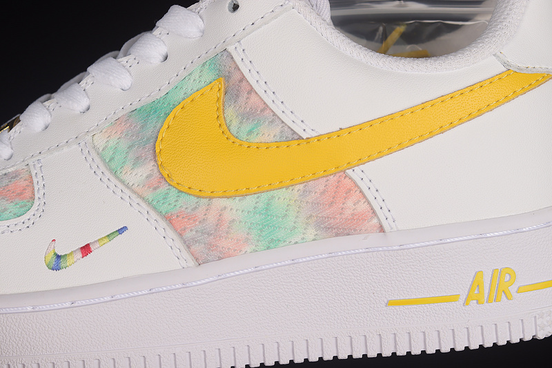 Air Force 1 Low 07 White/White/Yellow 9