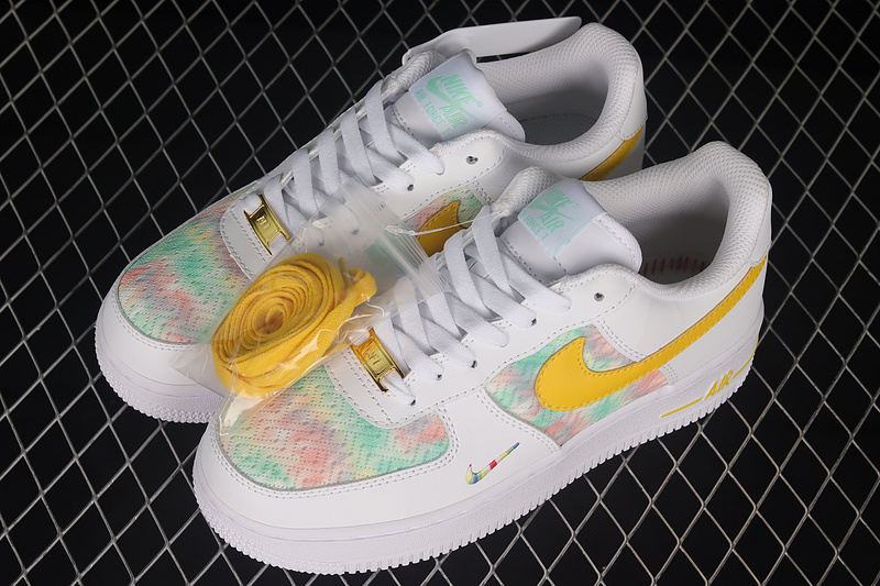 Air Force 1 Low 07 White/White/Yellow 21