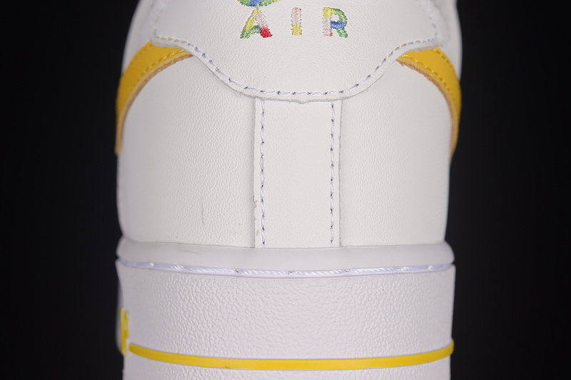 Air Force 1 Low 07 White/White/Yellow 25