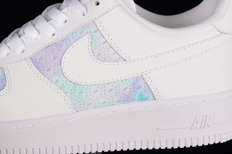 Nike Air Force 1 '07 Low White/Blue/Violet 25