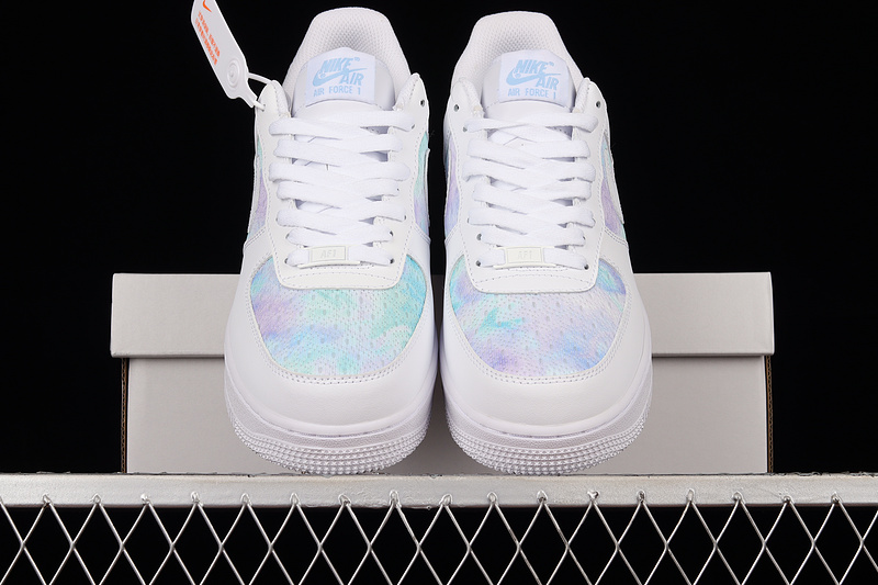 Nike Air Force 1 '07 Low White/Blue/Violet 29