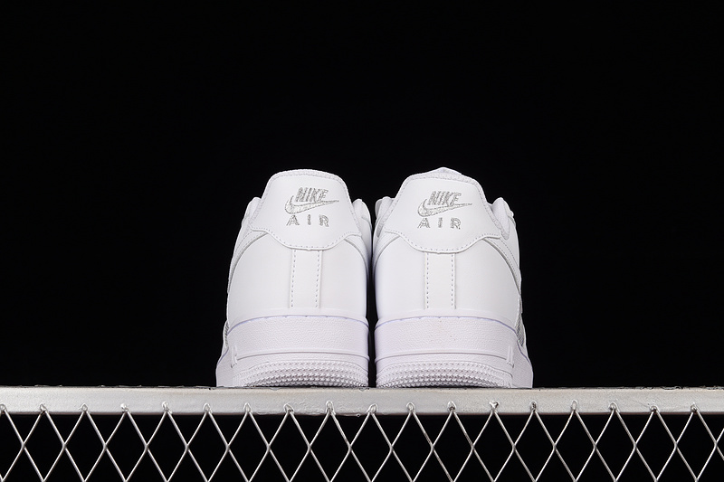 Nike Air Force 1 '07 Low White/White/Silver Grey 9