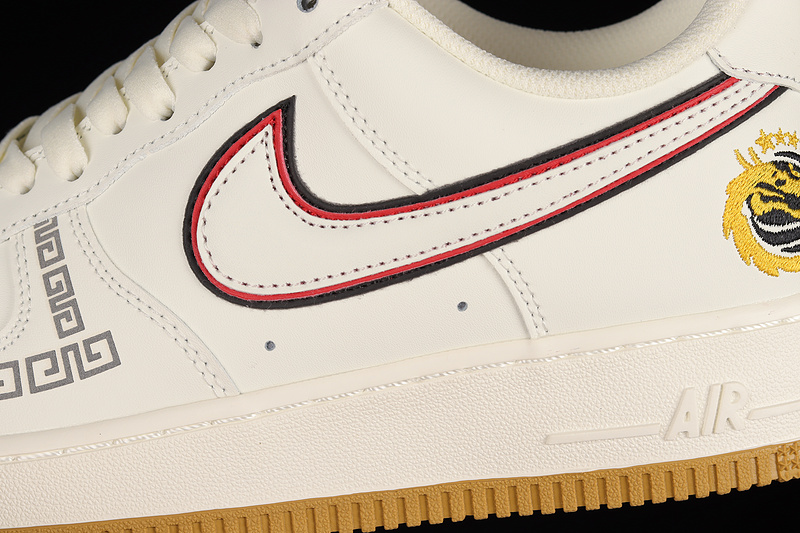 Air Force 1 Low 07 Beige/Beige/Red 13