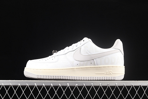 Nike Air Force 1 '07 Premium 1-800 Toll Free White/Grey/Black 17