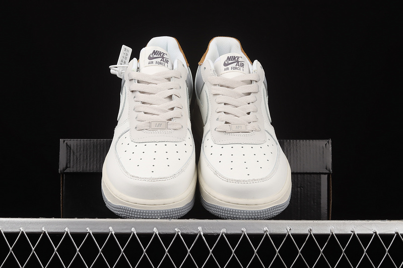 Air Force 1 Low 07 White/Jaune Brun/Grey 13