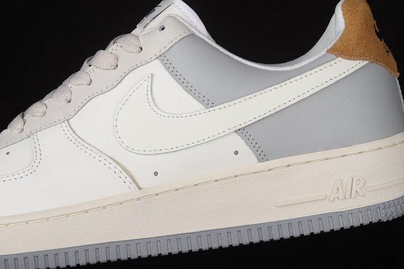 Air Force 1 Low 07 White/Jaune Brun/Grey 19