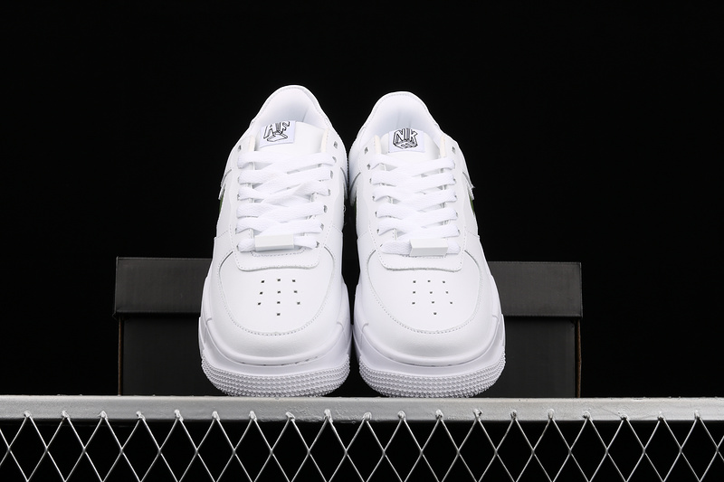 Air Force 1 Pixel White/White/Green 23