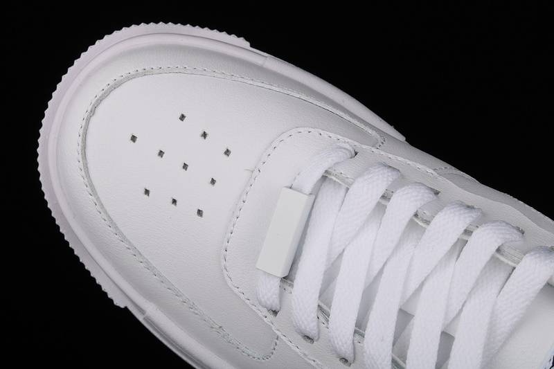 Air Force 1 Pixel White/White/Green 27