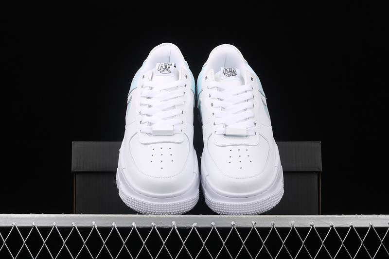 Air Force 1 Pixel White/White/Light Blue 17