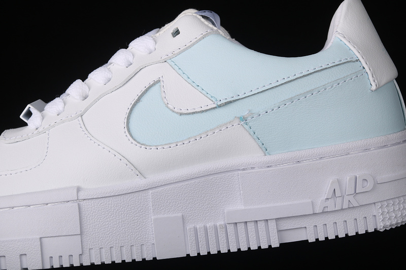 Air Force 1 Pixel White/White/Light Blue 21