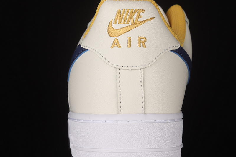 Air Force1 Low 07 Beige/Yellow/Navy Blue 23