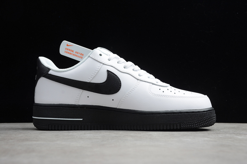 Air Force 1 Low University Black White/Black 25