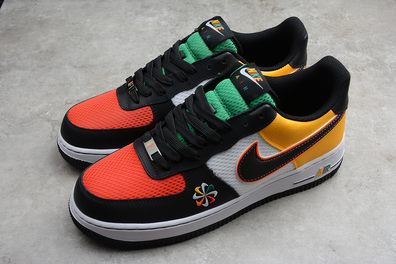 Air Force 1 Low 07 Lv8 Sunburst Black/Multi-Color 17