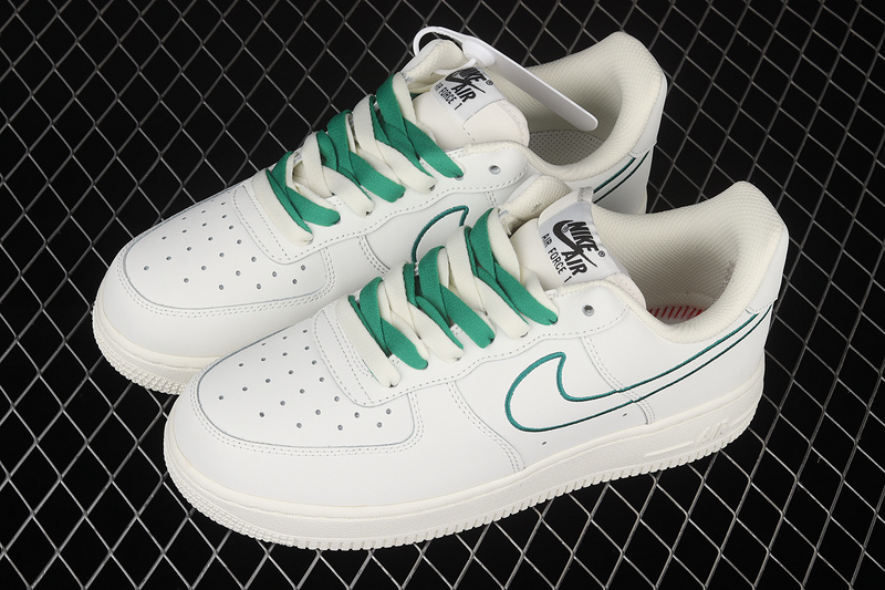 Air Force 1 Low 07 Off White/Off White/Green 3