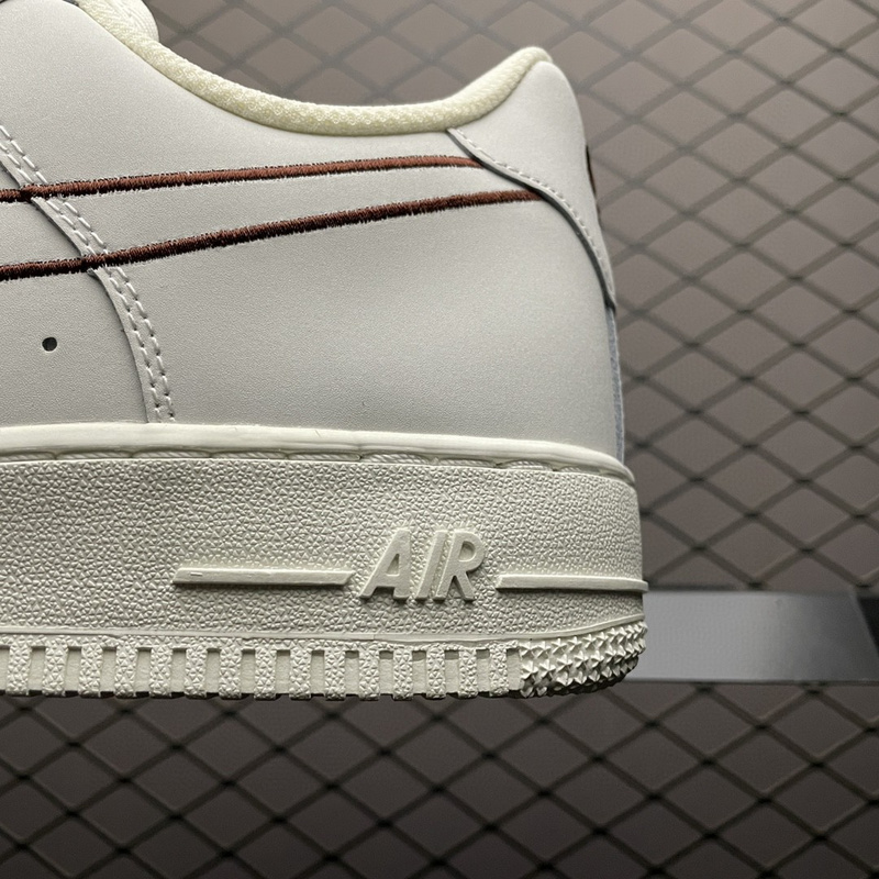 Air Force 1 O7 Low White/White/Coffee 13