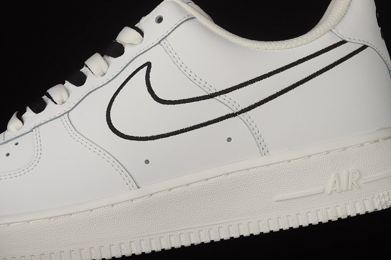 Air Force 1 Low White/White/Black 3