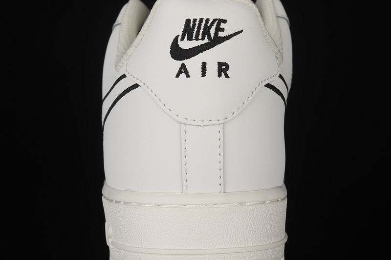 Air Force 1 Low White/White/Black 17