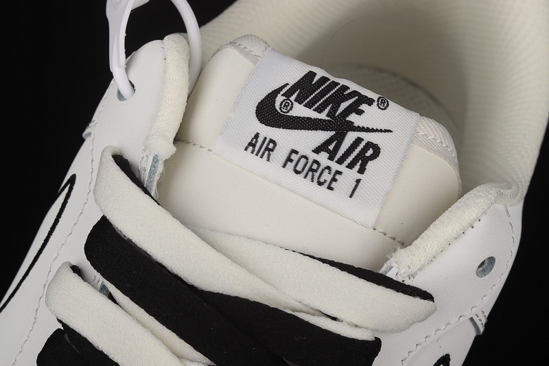 Air Force 1 Low White/White/Black 21